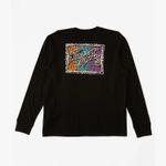 Polo-Para-Hombre-Manga-Larga-Crayon-Wave-Negro-Billabong