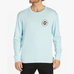 Polo-Para-Hombre-Manga-Larga-Rotor-Diamond-2-Azul-Billabong