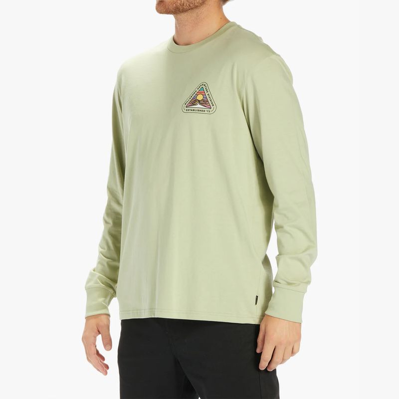 Polo-Para-Hombre-Manga-Larga-Rockies-Verde-Billabong