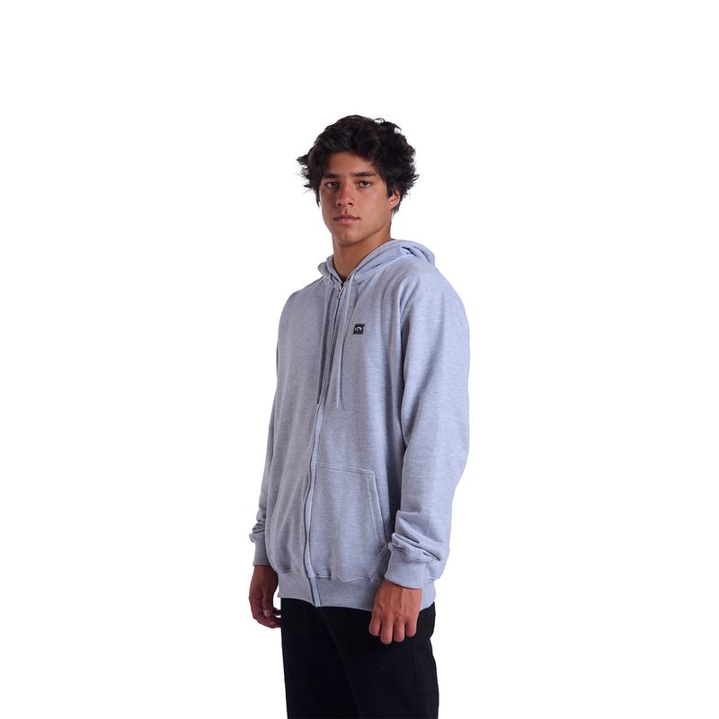 Polera-Para-Hombre-Hoodie-Con-Cierre-Classic-Gris-Billabong