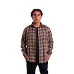 Camisa-Para-Hombre--Coastline-Marron-Billabong