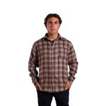 Camisa-Para-Hombre--Coastline-Marron-Billabong