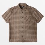 Camisa-Para-Hombre-Manca-Corta-Mogul-Marron-Billabong