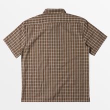 Camisa Para Hombre Manca Corta Mogul Marrón Billabong