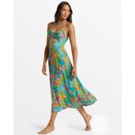 Vestido-Para-Mujer--Red-Hot-Midi-Multicolor-Billabong