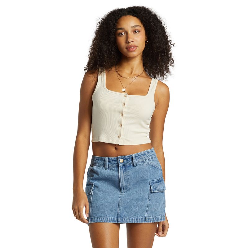 Falda-Para-Mujer--Hilary-Cargo-Celeste-Billabong