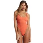 Ropa-De-Baño-Para-Mujer--Summer-High-One-Piece-Naranja-Billabong