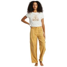 Pantalón Para Mujer  Walk Along Amarillo Billabong