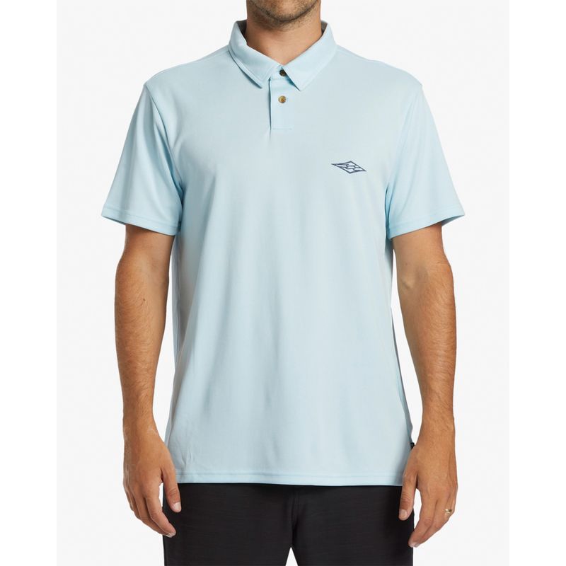 Polo-Para-Hombre-Camisero-Offshore-Polo-Celeste-Billabong