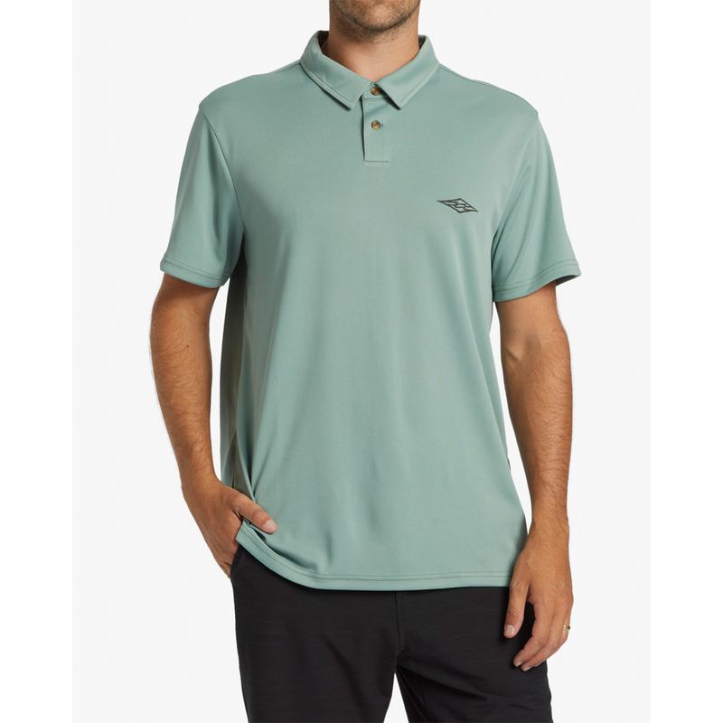 Polo-Para-Hombre-Camisero-Offshore-Polo-Verde-Billabong