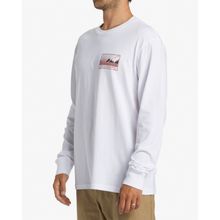 Polo Para Hombre Manga Larga Range Blanco Billabong