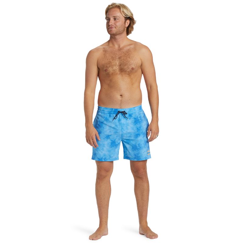 Ropa-De-Baño-Para-Hombre--D-Bah-Layback-Azul-Billabong