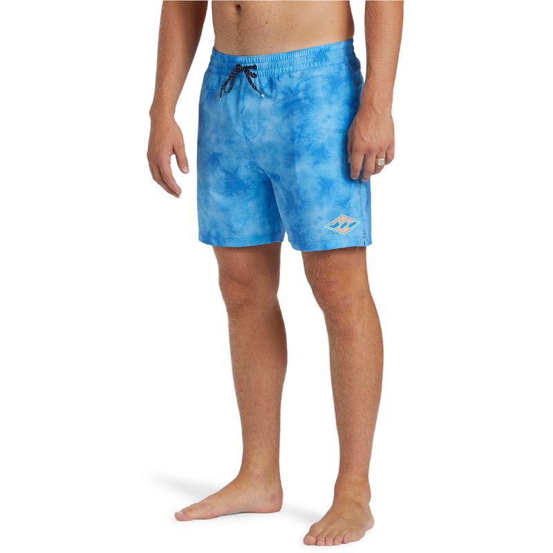 Ropa-De-Baño-Para-Hombre--D-Bah-Layback-Azul-Billabong