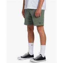 Short Para Hombre  Crossfire Wave Washed Verde Billabong