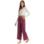 Pantalon-Para-Mujer--Be-Free-Cord-Morado-Billabong