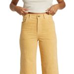 Pantalon-Para-Mujer--Be-Free-Cord-Amarillo-Billabong