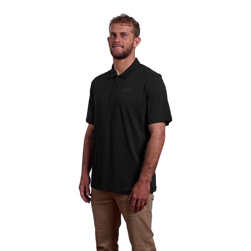 Polo-Para-Hombre--Offshore-Negro-Billabong