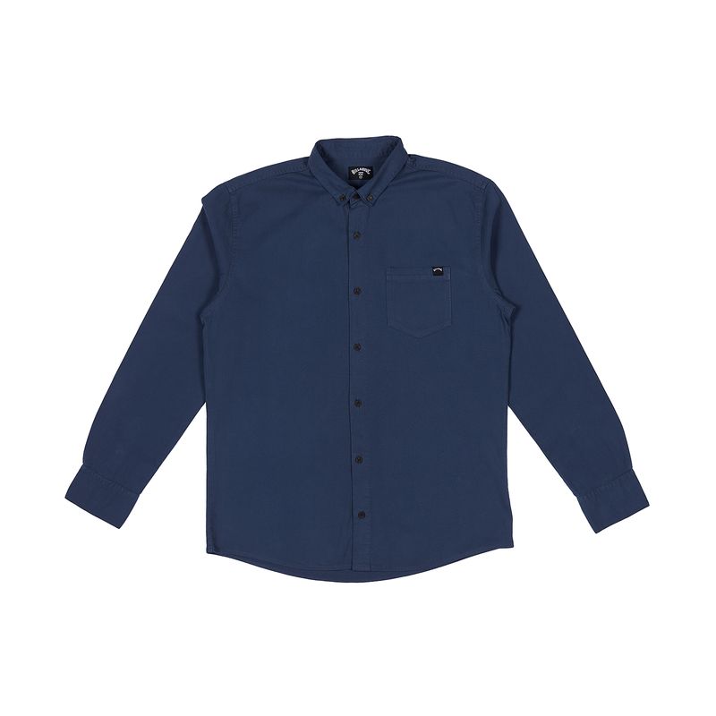 Camisa-Para-Hombre--Drill-Azul-Billabong