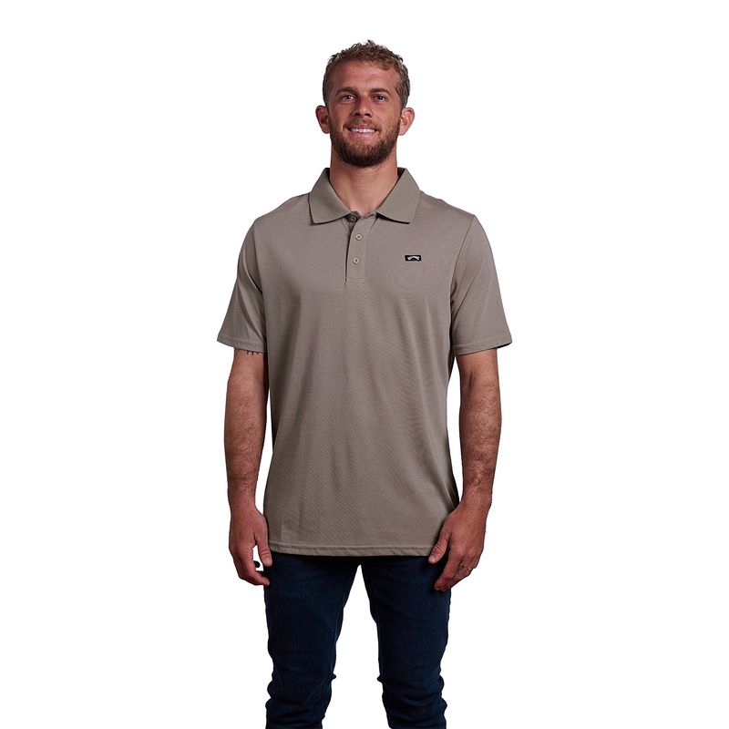 Polo-Para-Hombre--Basic-Polo-Gris-Billabong