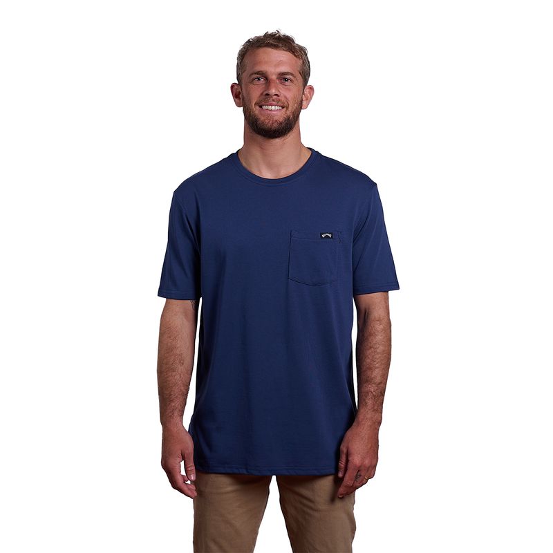 Polo-Para-Hombre--Short-Sleeves-Gris-Billabong