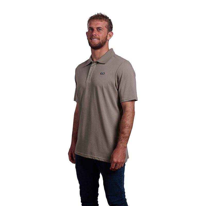 Polo-Para-Hombre--Basic-Polo-Gris-Billabong