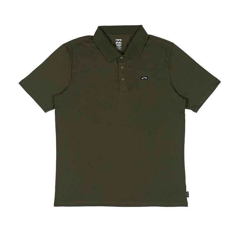 Polo-Para-Hombre--Basic-Polo-Negro-Billabong