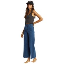 Jean Para Mujer  Free Fall Indigo Denim Billabong