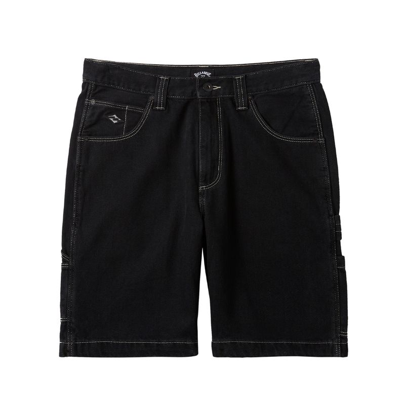 Short-Para-Hombre--Bad-Dog-Workwear-Immortal-Negro-Billabong