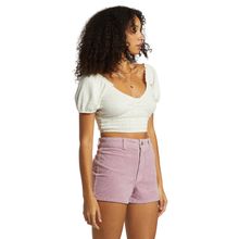 Short Para Mujer  Free Fall Cord Morado Billabong