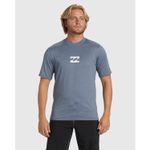 Lycra-Para-Hombre-Manga-Corta-All-Day-Wave-Azul-Billabong