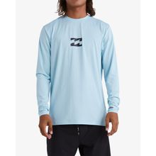 Lycra Para Hombre Manga Larga All Day Wave Celeste Billabong