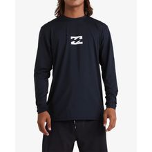 Lycra Para Hombre Manga Larga All Day Wave Negro Billabong