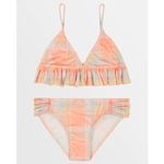 Bikini-Para-Niña--Girls--Ur-A-Peach-Ruffle-Tri-Bikini-Multicolor-Billabong