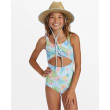 Ropa De Baño Para Niña  In Da Jungle Celeste Billabong