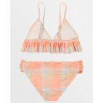 Bikini-Para-Niña--Girls--Ur-A-Peach-Ruffle-Tri-Bikini-Multicolor-Billabong