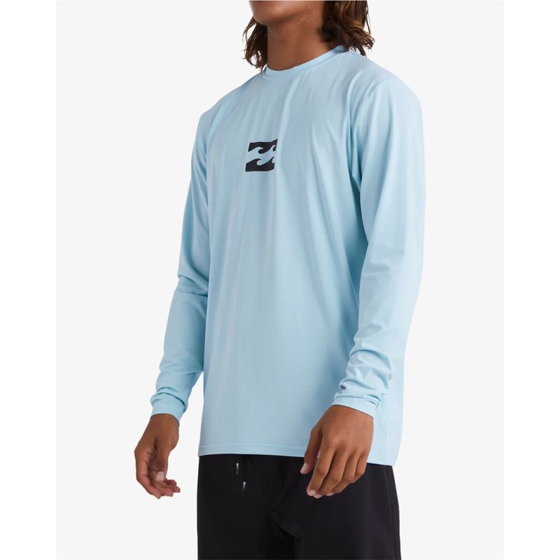 Lycra-Para-Hombre-Manga-Larga-All-Day-Wave-Celeste-Billabong