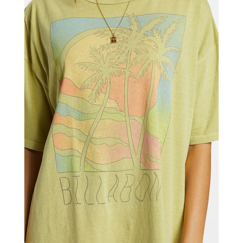 Polo-Para-Mujer-Manga-Corta-Extra-Zesty-Verde-Billabong