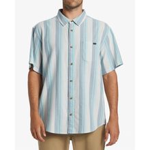 Camisa Para Hombre Manga Corta All Day Stripe Ss Celeste Billabong
