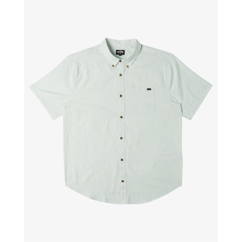 Camisa-Para-Hombre-Manga-Corta-All-Day-Ss-Celeste-Billabong