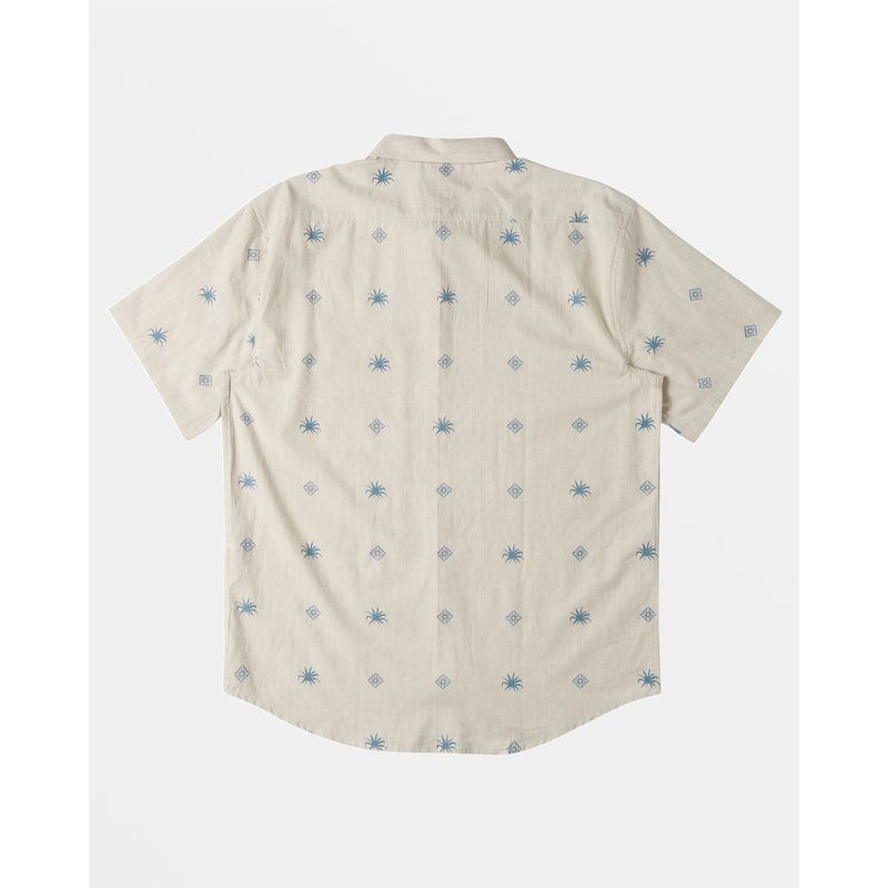 Camisa-Para-Niño-Manga-Corta-Sundays-Mini-Wvtp-Beige-Billabong