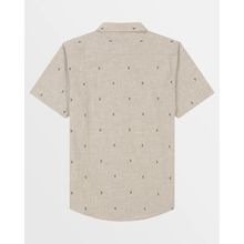 Camisa Para Niño Manga Corta Boys' All Day Jacquard Ss Shirt Beige Billabong