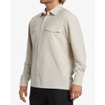 Camisa-Para-Hombre-Manga-Larga-Surftrek-Ls-Beige-Billabong