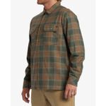 Camisa-Para-Hombre-Manga-Larga-Offshore-Flannel-Verde-Billabong