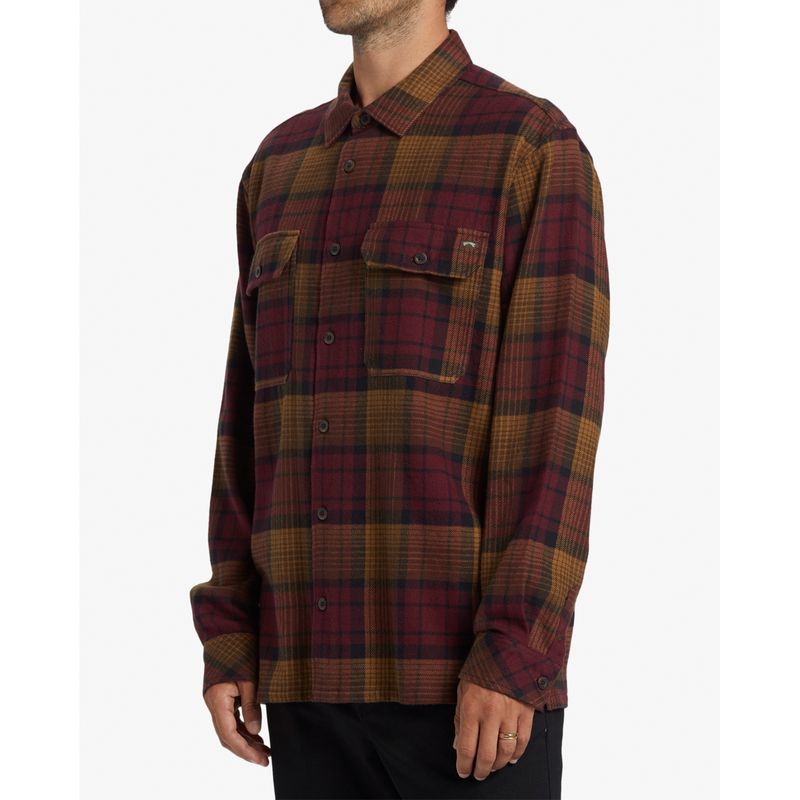 Camisa-Para-Hombre-Manga-Larga-Offshore-Flannel-Multicolor-Billabong