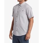 Camisa-Para-Hombre-Manga-Corta-All-Day-Ss-Gris-Billabong