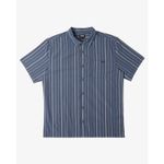 Camisa-Para-Hombre-Manga-Corta-Sundays-Jacquard-Azul-Billabong