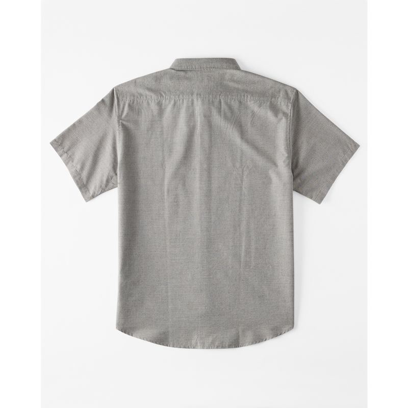 Camisa-Para-Hombre-Manga-Corta-All-Day-Ss-Gris-Billabong
