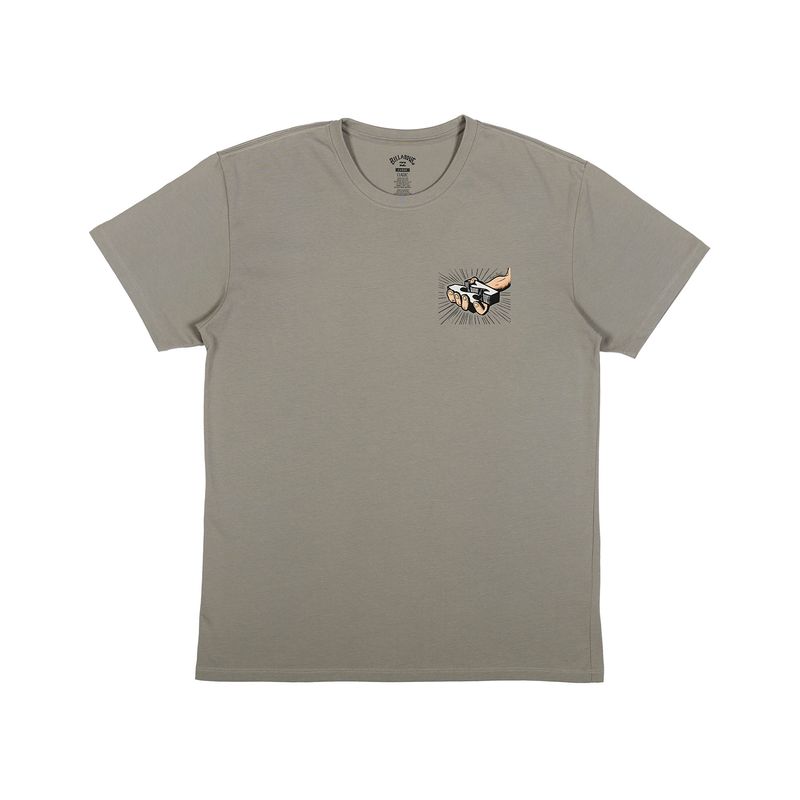 Polo-Para-Hombre--Second-Session-I-Gris-Billabong