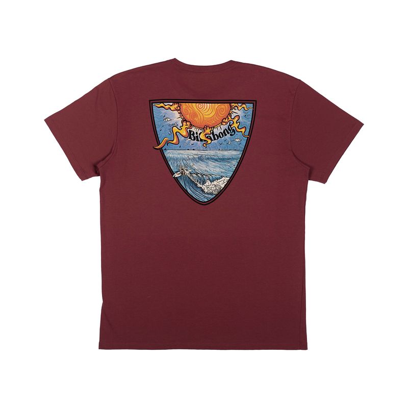 Polo-Para-Hombre--Second-Session-II-Rojo-Billabong
