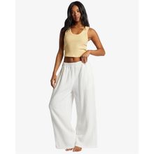 Pantalón Para Mujer  Follow Me Pant 2 Blanco Billabong